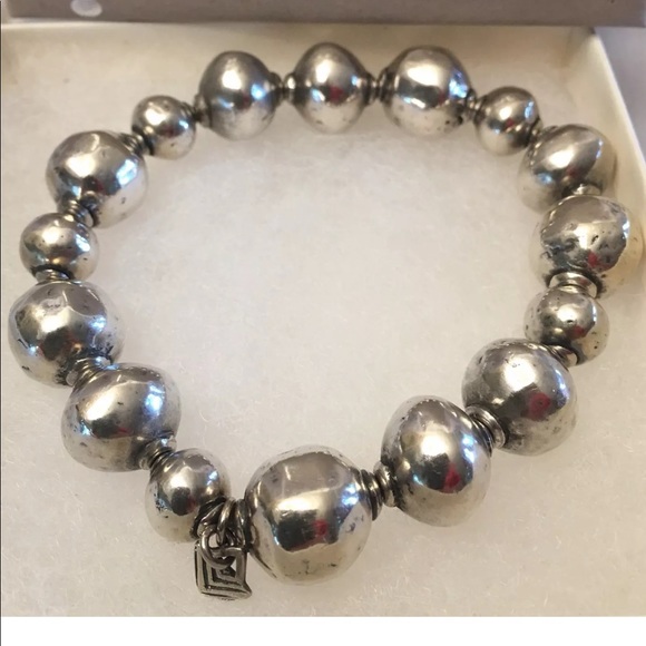 Silpada Sterling Silver Atmospheric Oxidized Beaded Bracelet B1998 - Picture 6 of 16